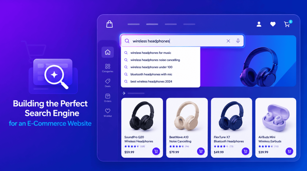Search Engine for an E-Commerce Website