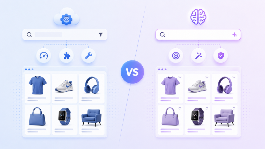 API site search ecommerce comparison