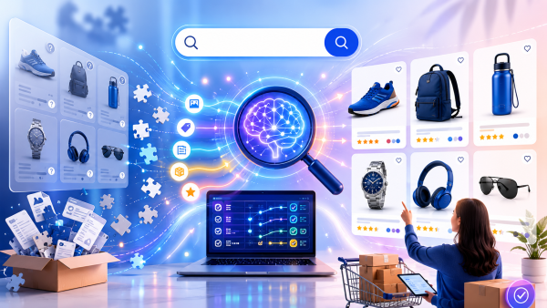 ecommerce search enrichment of product data by bCloud AI