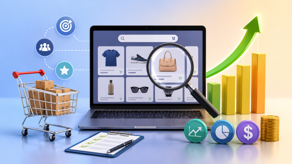 ecommerce search platform dashboard by bCloud AI