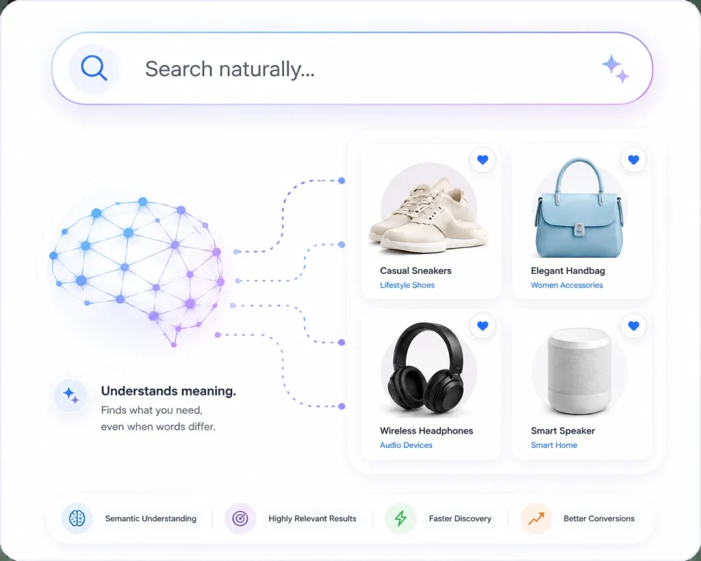 semantic search product catalog