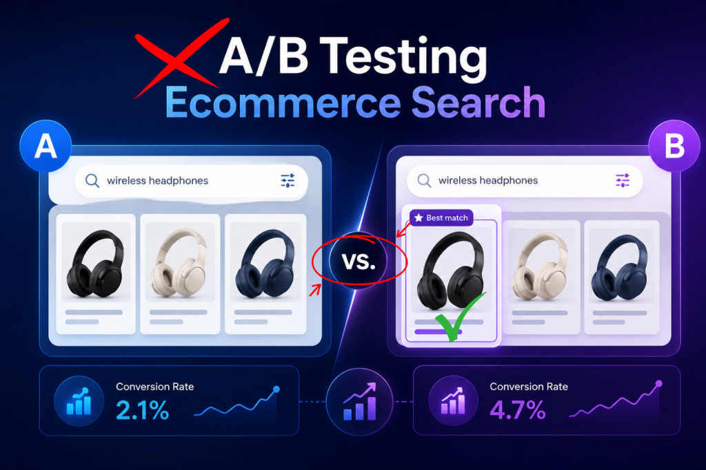 A/B Testing Ecommerce Search