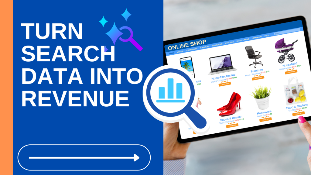 ecommerce search analytics dashboard insights by bCloud AI
