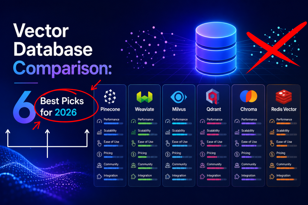 Vector Database Comparison: 6 Best Picks for 2026