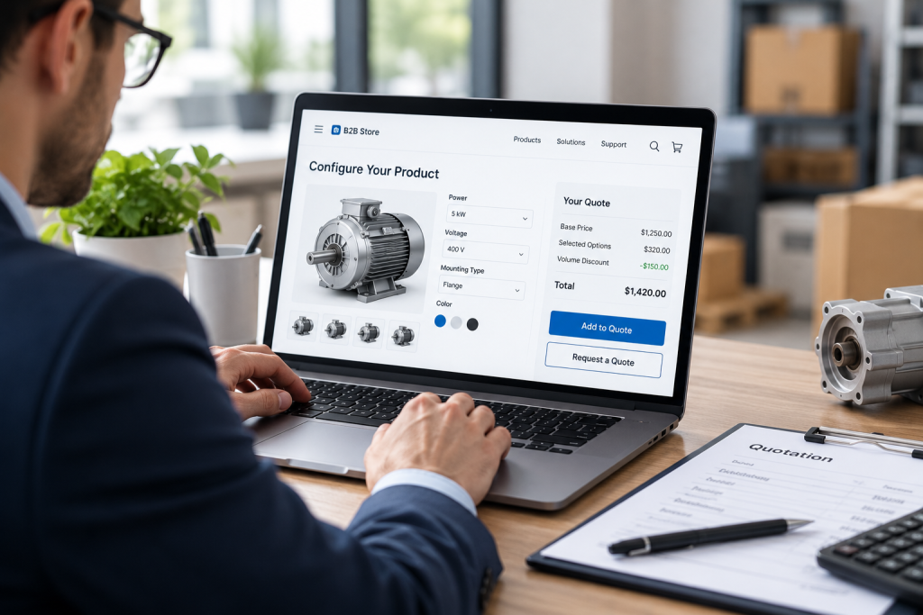 CPQ for B2B Ecommerce